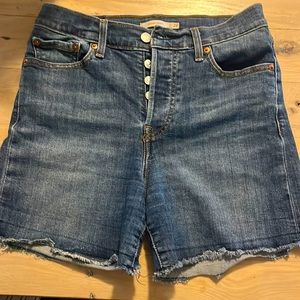 Levi's Wedgie Jean Denim Shorts